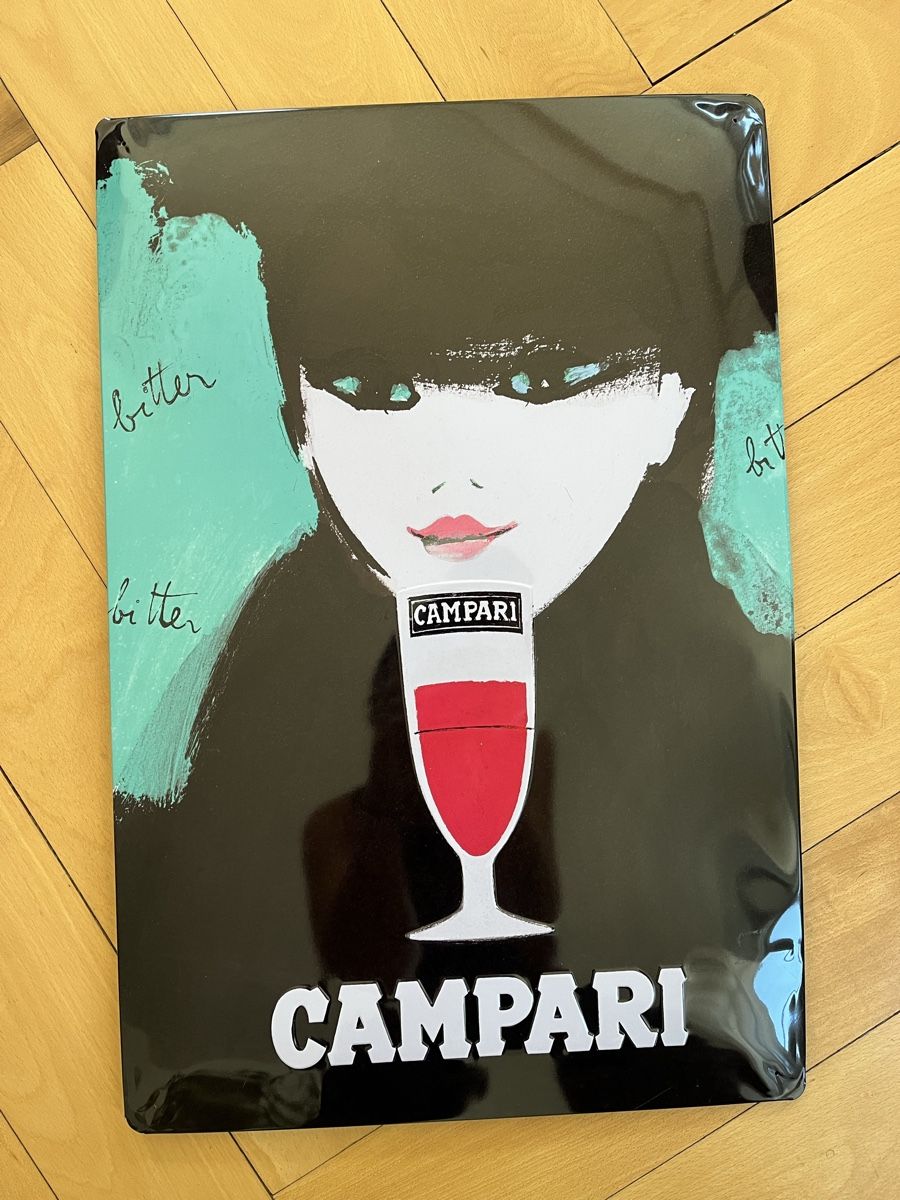 Gemälde: Campari metall Bild – Gebraucht aus Zürich von cat_rsn7 2