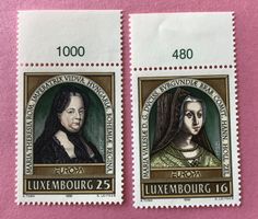 Briefmarken aus Luxemburg Europa - Berühmte Frauen