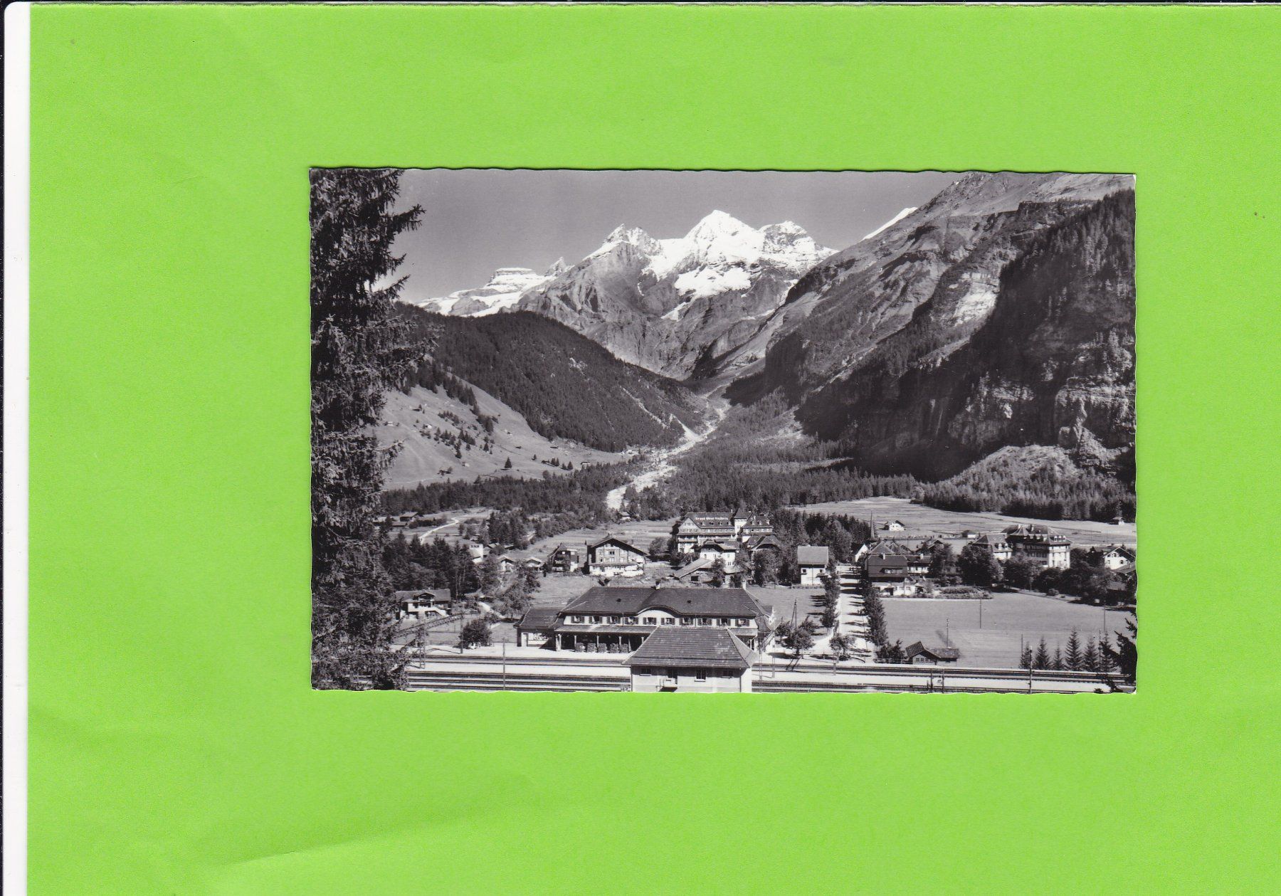 Ansichtskarten: Kandersteg-Bahnhof – Gebraucht aus St. Peterzell von neckertal