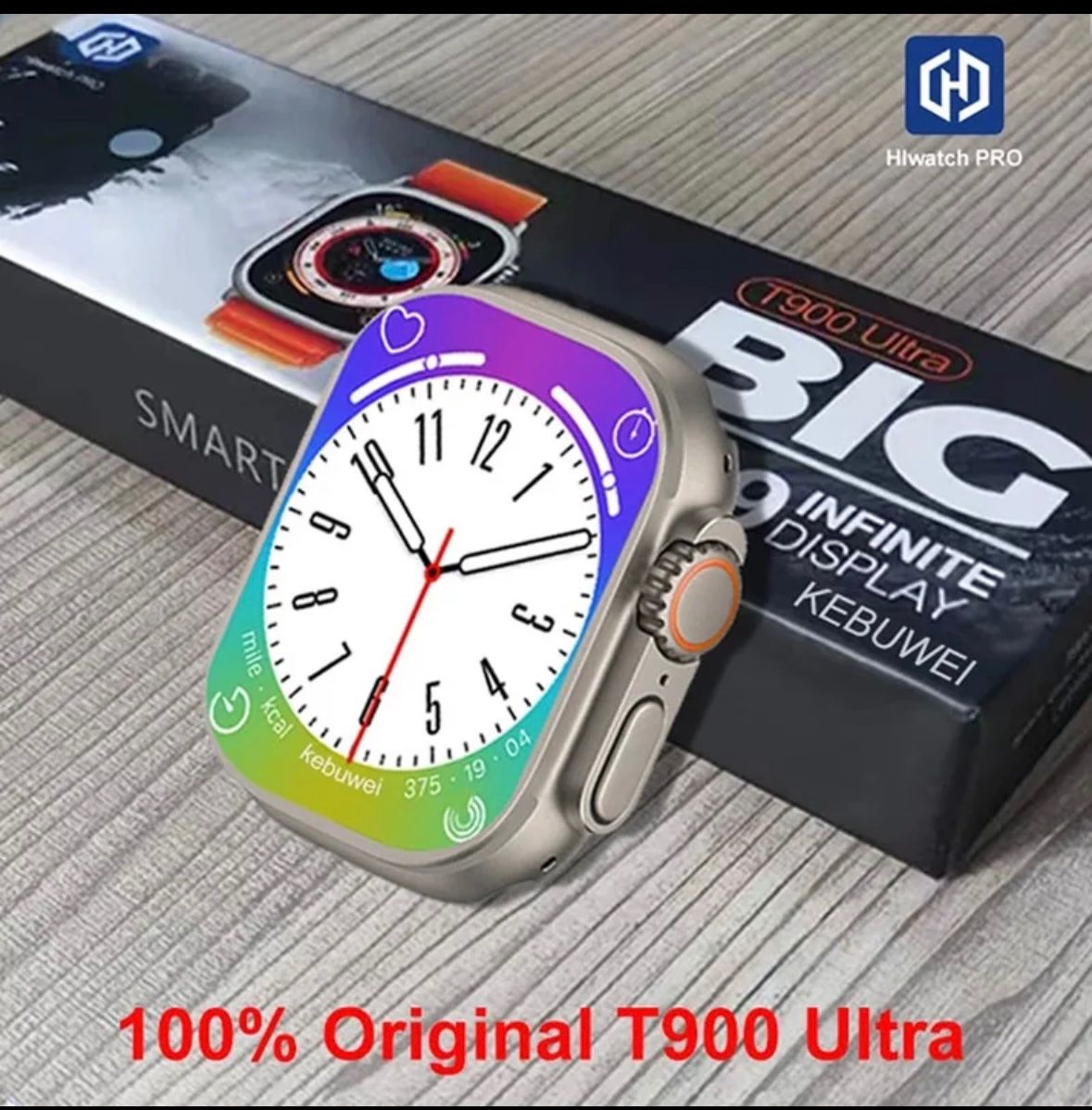 Smart Smartwatch: Smartwatch T900 Ultra – Nuovo e nell'imballaggio originale da Marly venduto da Rage_