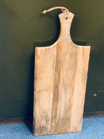 grosses Tapasbrett 25x60cm, Mangoholz & Leder, Chic Antique