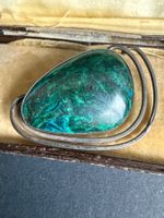 Silber Anhänger/Brosche mit Eilatstein 835