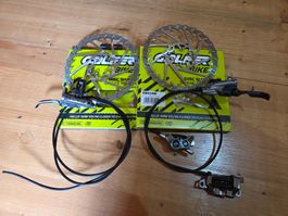 Shimano Bremsenset XTR BR-M9220 (2026) mit 4x Bremsscheiben