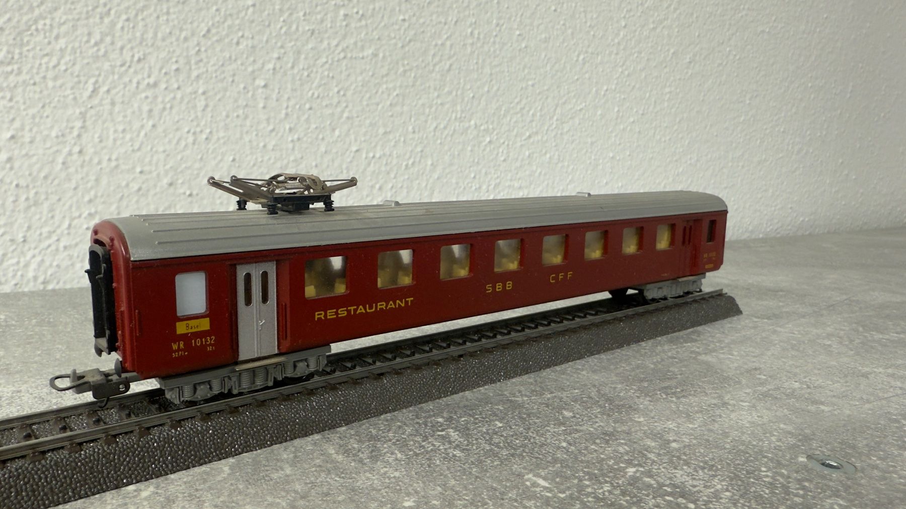 Lima Modellini di ferrovie: Lima SBB Speisewagen H0 / DC – Usato da Windlach venduto da Kelebra 3