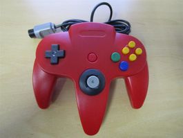 Nintendo 64 Controller-red / rot