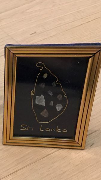 Poster & Bilder: Ceylon Sri Lanka Bild Gold Rahmen Insel – Gebraucht aus Dottikon von 6571 6