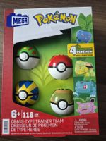 Mega Construx Pokémon Pflanzen - Typ  Trainer Team NEU