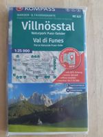 Dolomiten Villnösstal / Val di Funes Wanderkarte 1:25000