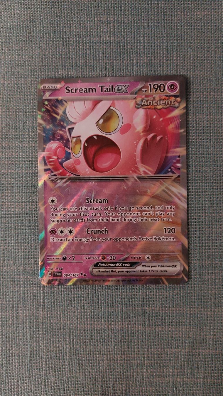 Pokémon Cartes à collectionner: Scream Tail ex Twilight Masquerade – Neuf (Voir description) à Bellinzona par Pagur