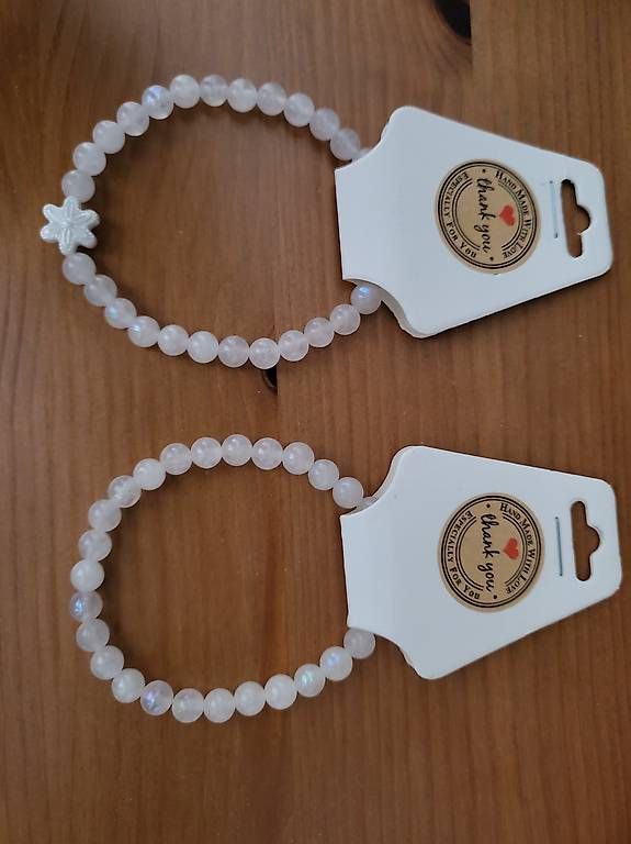 Bracciali & Braccialetti: Edelsteinarmband aus Mondstein – Usato da Dornach venduto da man_hsg8 2