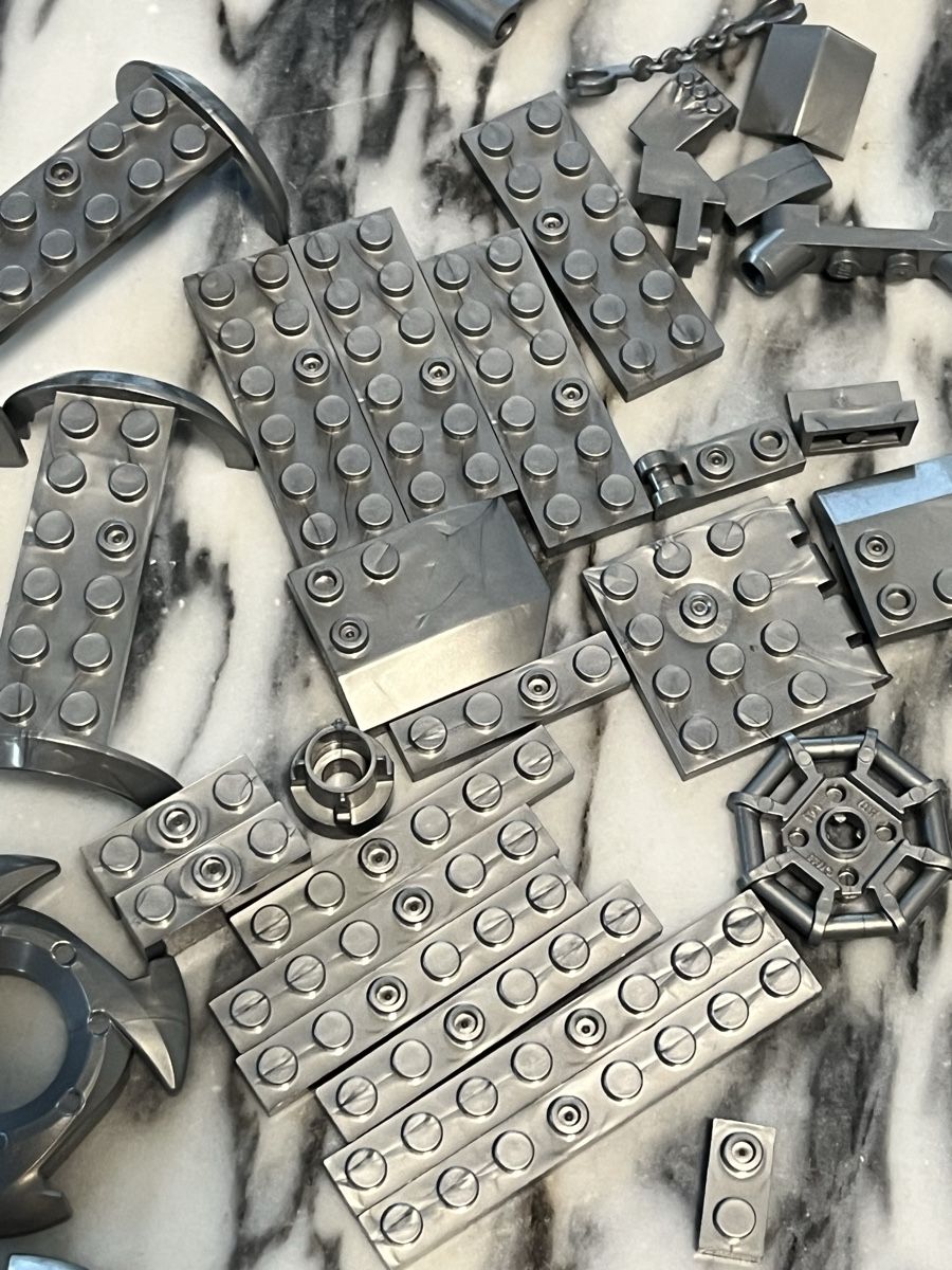 Lego Kit di costruzioni: Lego Bausteine silber – Usato da Reutigen venduto da treu3006 3