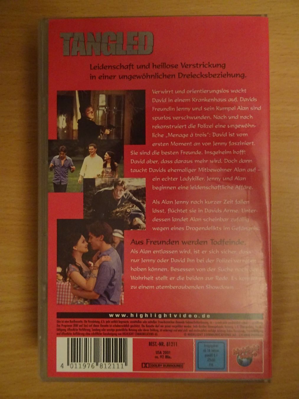 Tutti i VHS: Tangled – Usato da Erstfeld venduto da Mario_boe0 1