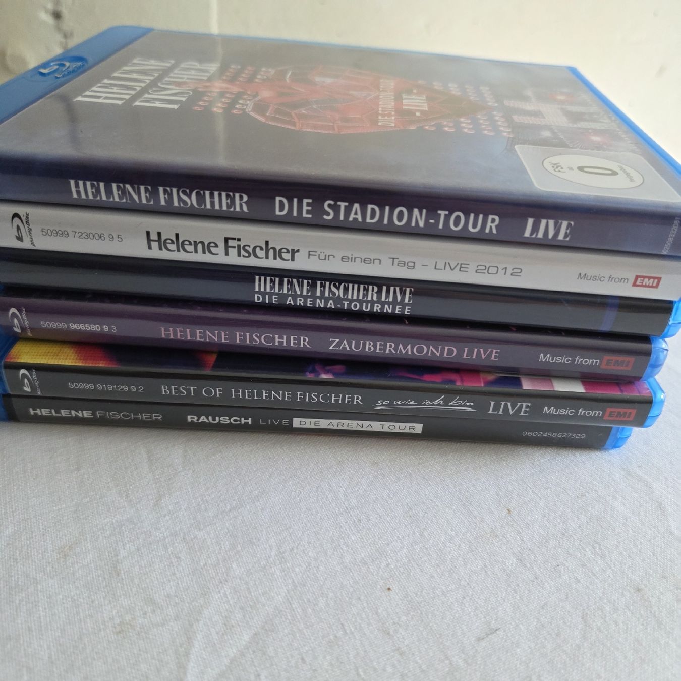 Alle DVDs: 6x Helene Fischer Blu-ray Konzerte – Gebraucht aus Stans von Ducati16 1