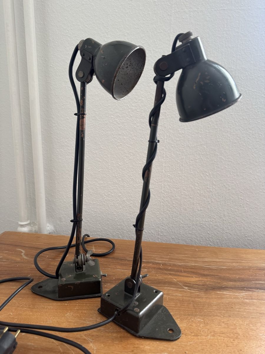 Lampen: Zwei Industrielampen – Gebraucht aus Basel von Larissa81 2