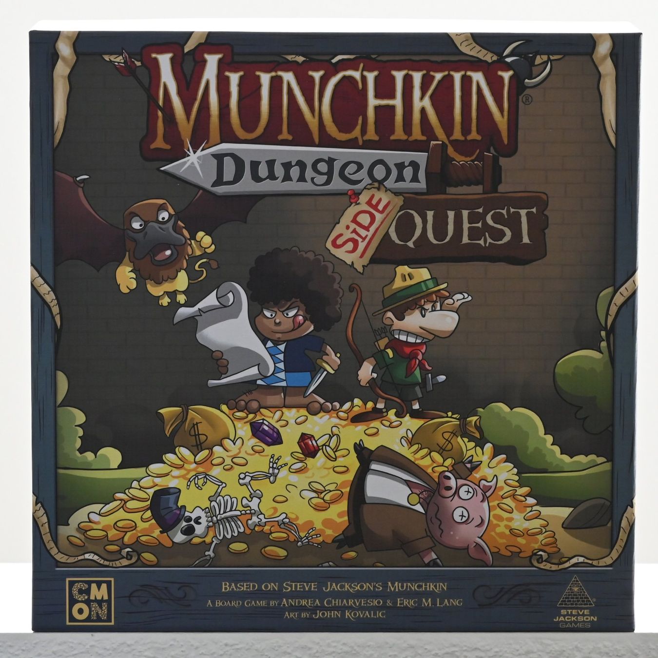 Giochi: Munchkin Dungeon - Kickstarter Advanced Dangers & Dungeons – Nuovo (secondo la descrizione) da Kloten venduto da link.alekine 1