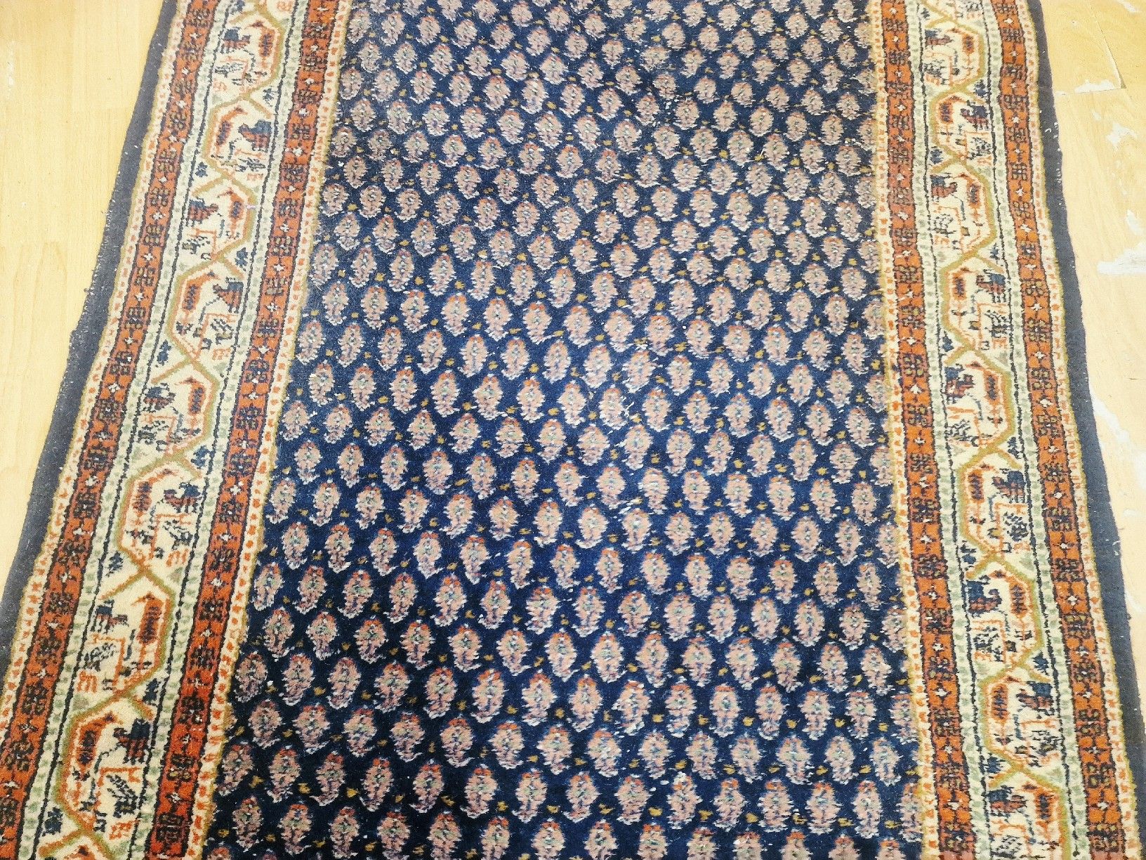 Tappeti: Orientteppich blau mit Muster – Usato da BERN venduto da Intarsia 2