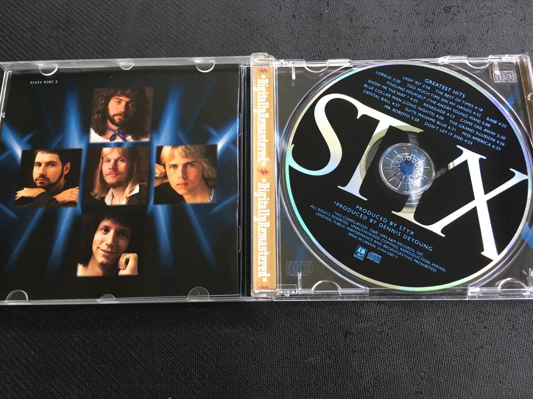 CD: Styx - Greatest Hits -CD- – Usato da St.Gallen venduto da MedienJoe 1