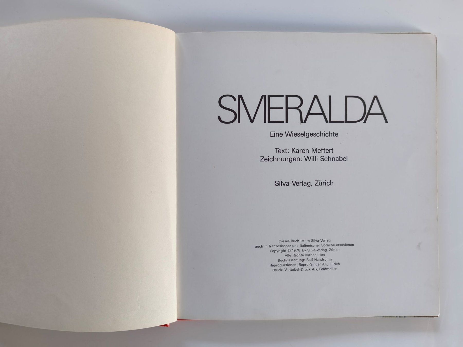 Libri: Bilderbuch: Smeralda – Usato da Lenzburg venduto da Dani_Lenzburg 1