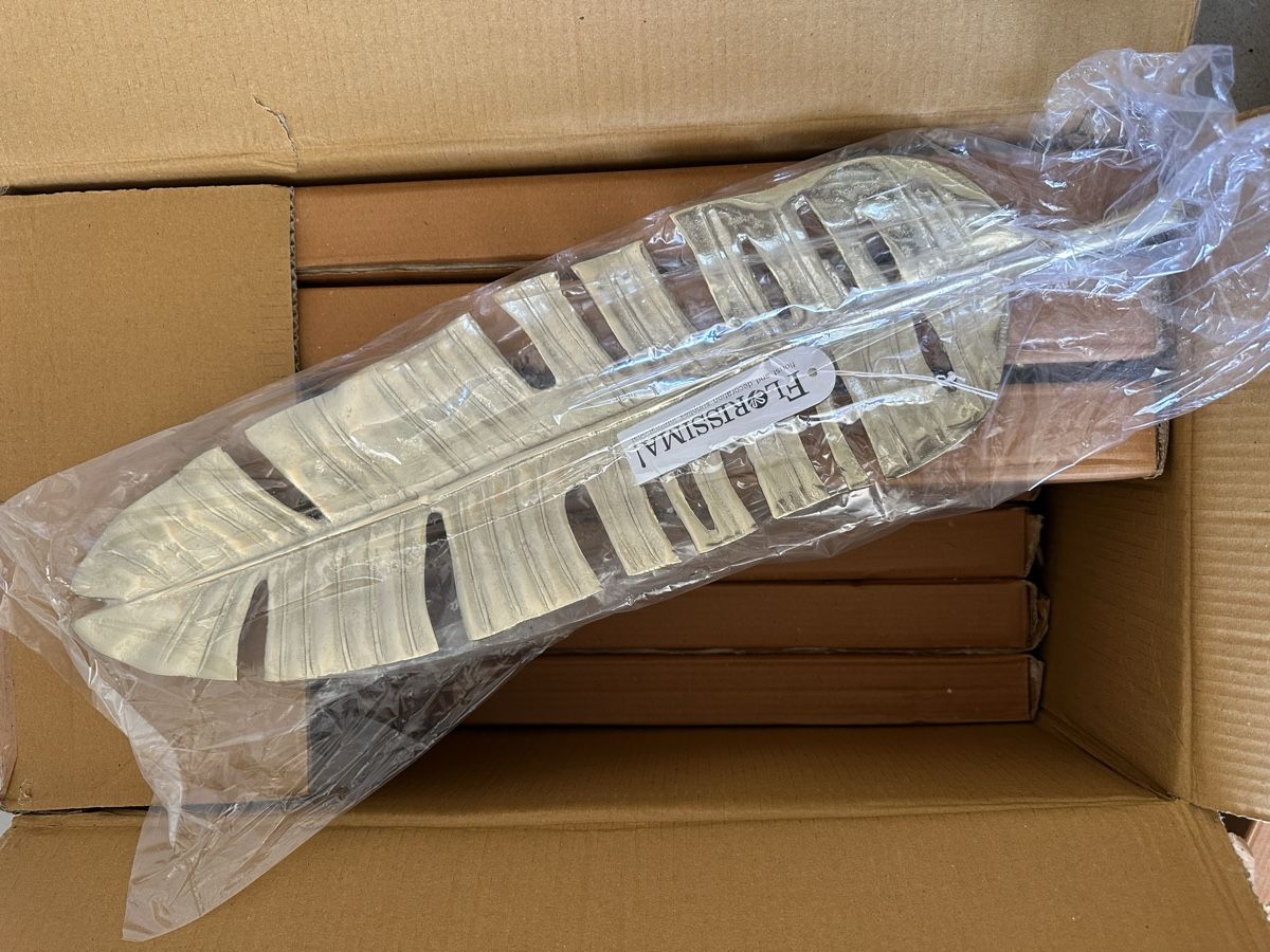 Tutte le decorazioni: 10x Dekoteller Blattform – Nuovo e nell'imballaggio originale da Wolfhalden venduto da Saemy77 2
