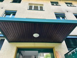 Überdachung Haustür Vordach