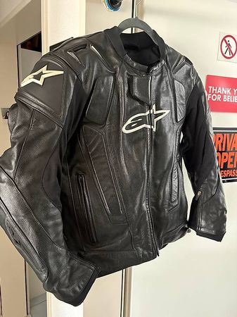 Alpinestars Motorrad Lederjacke RennjackeTöff