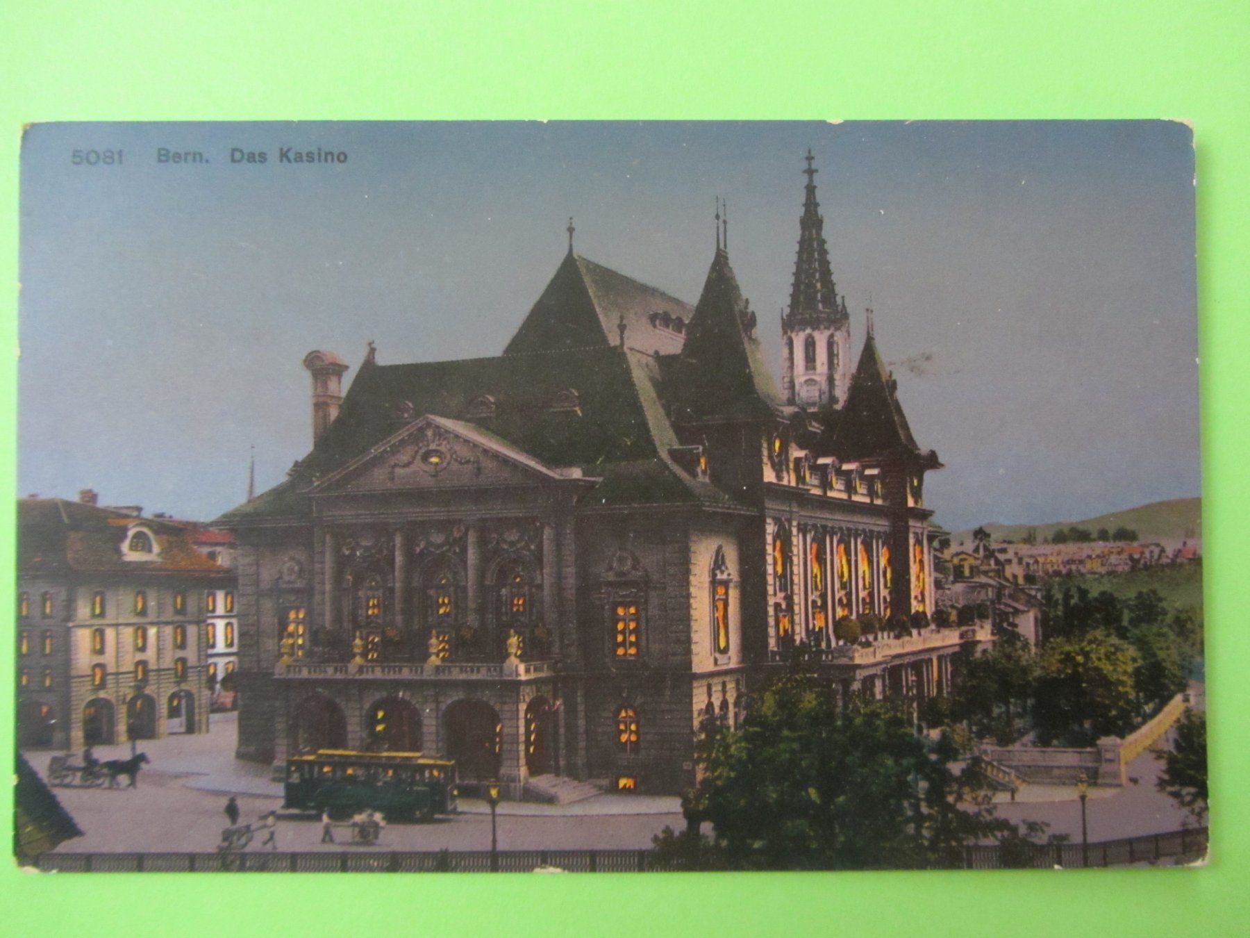 Cartes postales: Ansuchtskarte Bern , Das Kasino – D'occasion à Malters par Hausi88