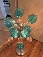Tischlampe Sputnik Stil Kugeln Glas Metall guter Zustand