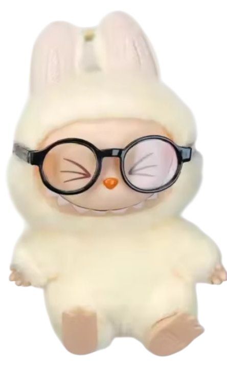Statuette: Labubu  Lunettes aux choix – Nuovo e nell'imballaggio originale da St-Imier venduto da goodber