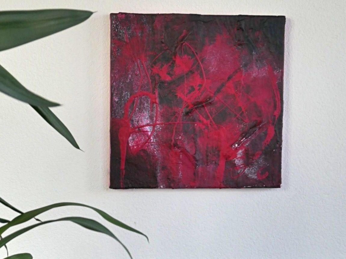 Dipinti: Acrylbild Abstrakt Strukturiert – Usato da Winterthur venduto da Plazmacs