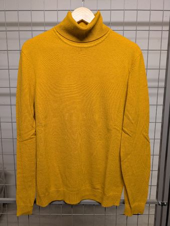 McNeal Rollkragenpullover, Grösse M, Senfgelb