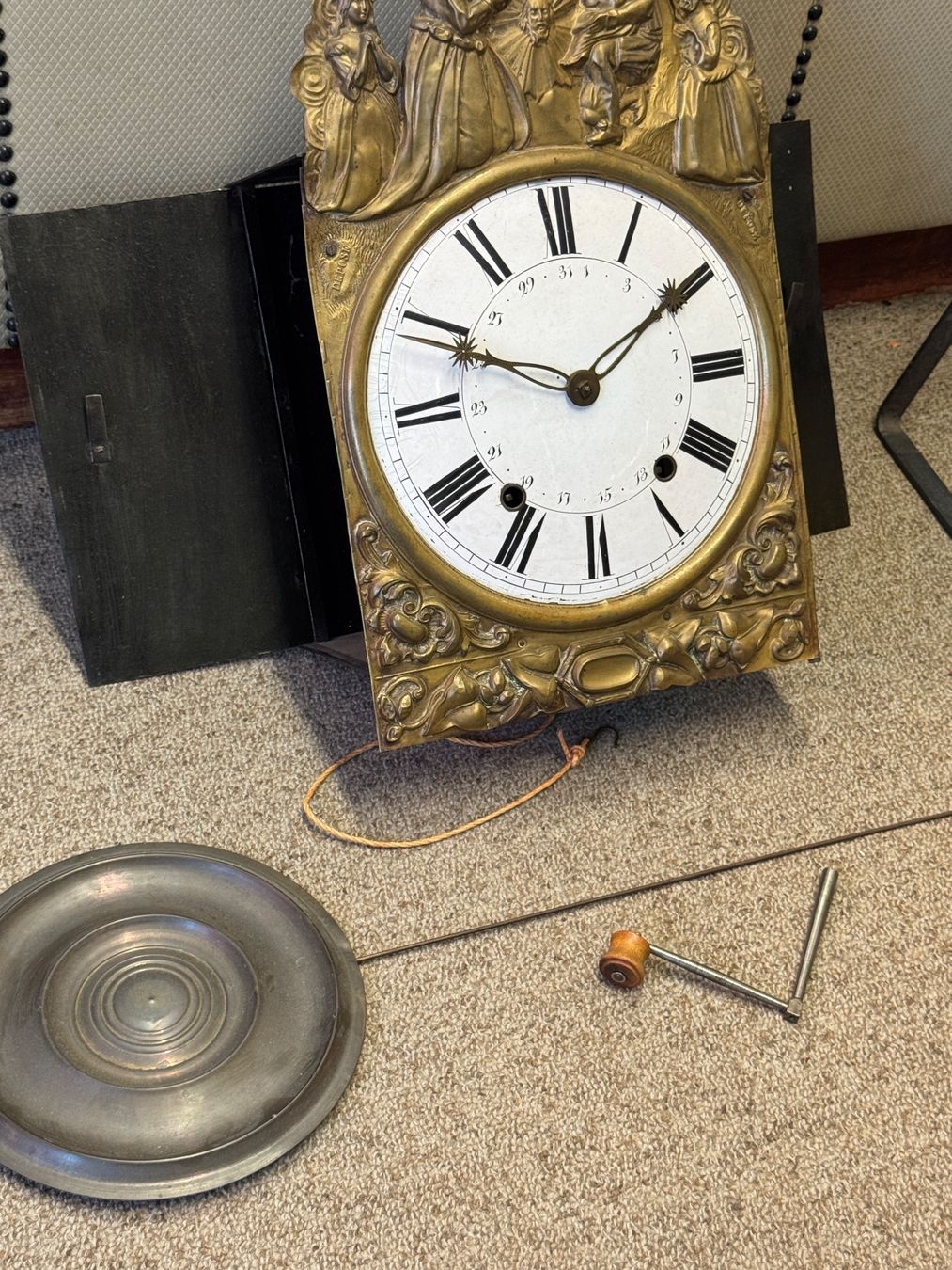 Pendules & Horloges murales: antike Comtois Uhr – D'occasion à Schönenwerd par Comtoise 2