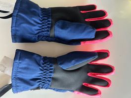 Skihandschuhe Wedze blau pink gebraucht guter Zustand