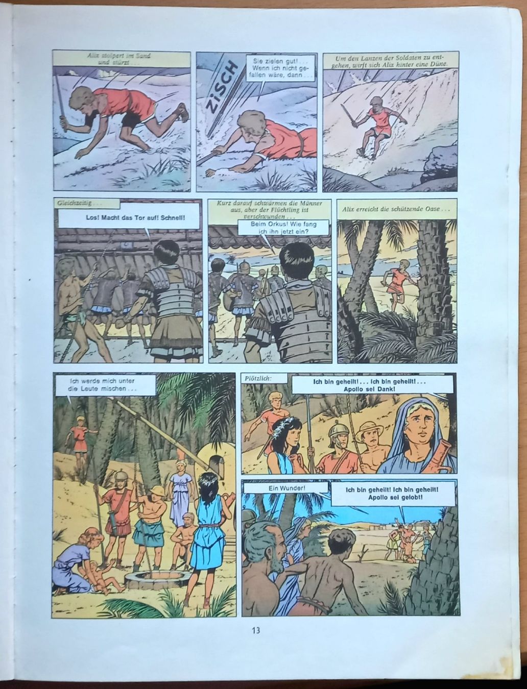 Fumetti: Comic - Alix - Der zornige Gott – Usato da Niederuzwil venduto da lubimaja 2