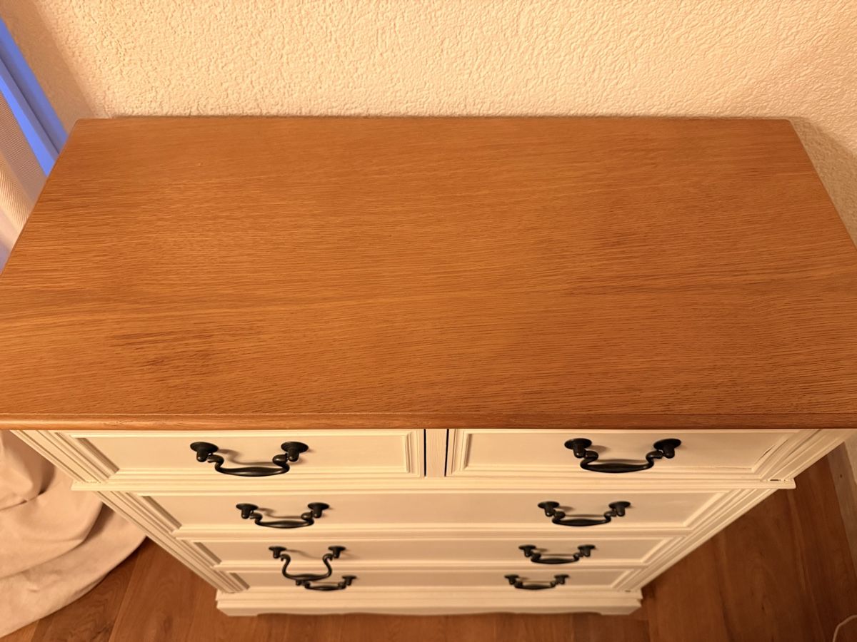 Maisons du monde Cassettiere: Léontine - Commode haute 5 tiroirs crème L86 – Usato da Etoy venduto da mau_677p 2