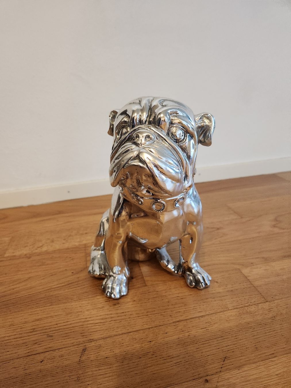 Statuette: 2 Silberne Bulldogge Dekofigur – Usato da Schlieren venduto da est_b2px 5
