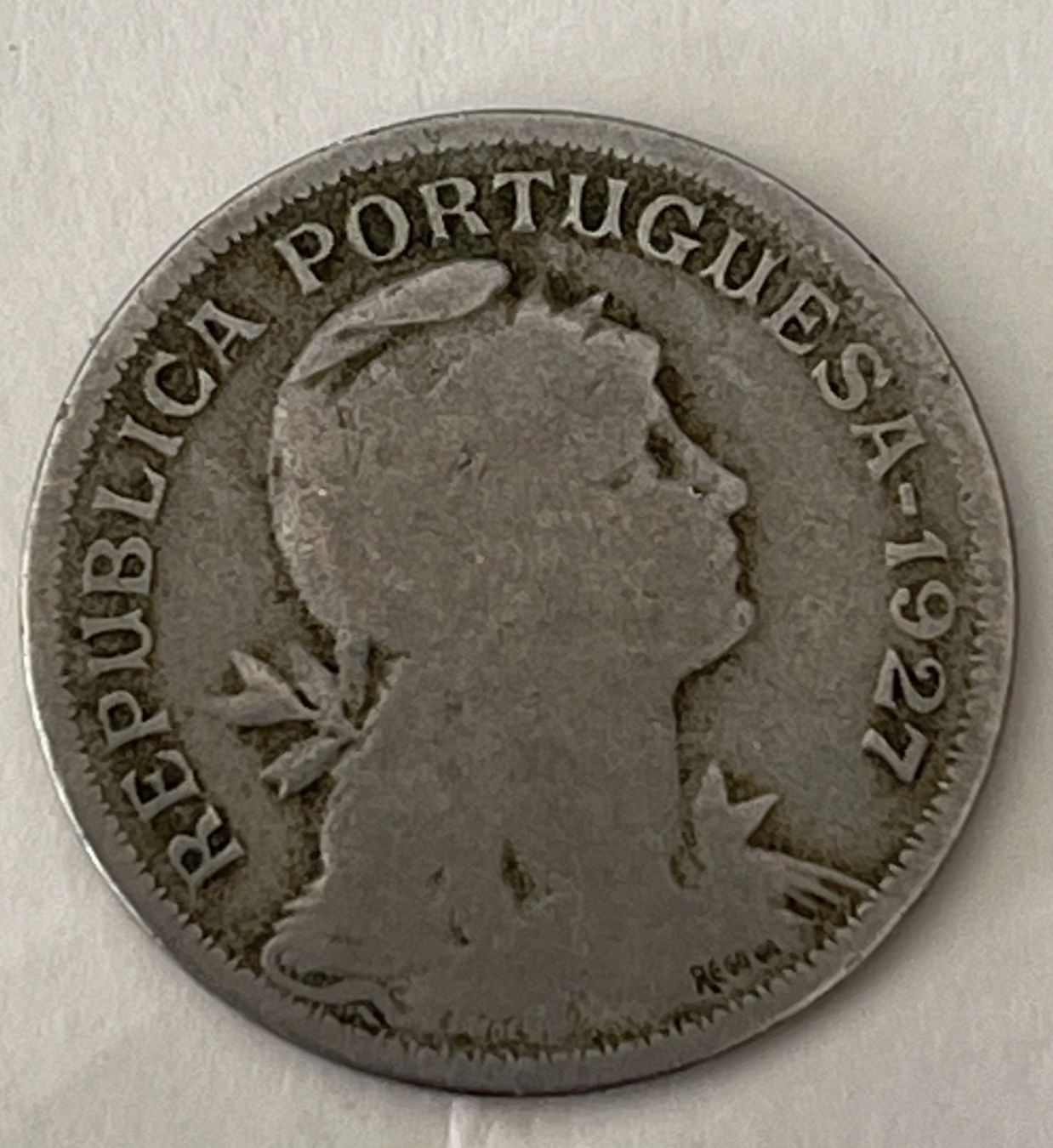 Tutti le monete: 50 Centavos portugais de 1927 – Usato da Carouge GE venduto da Pierre48 1
