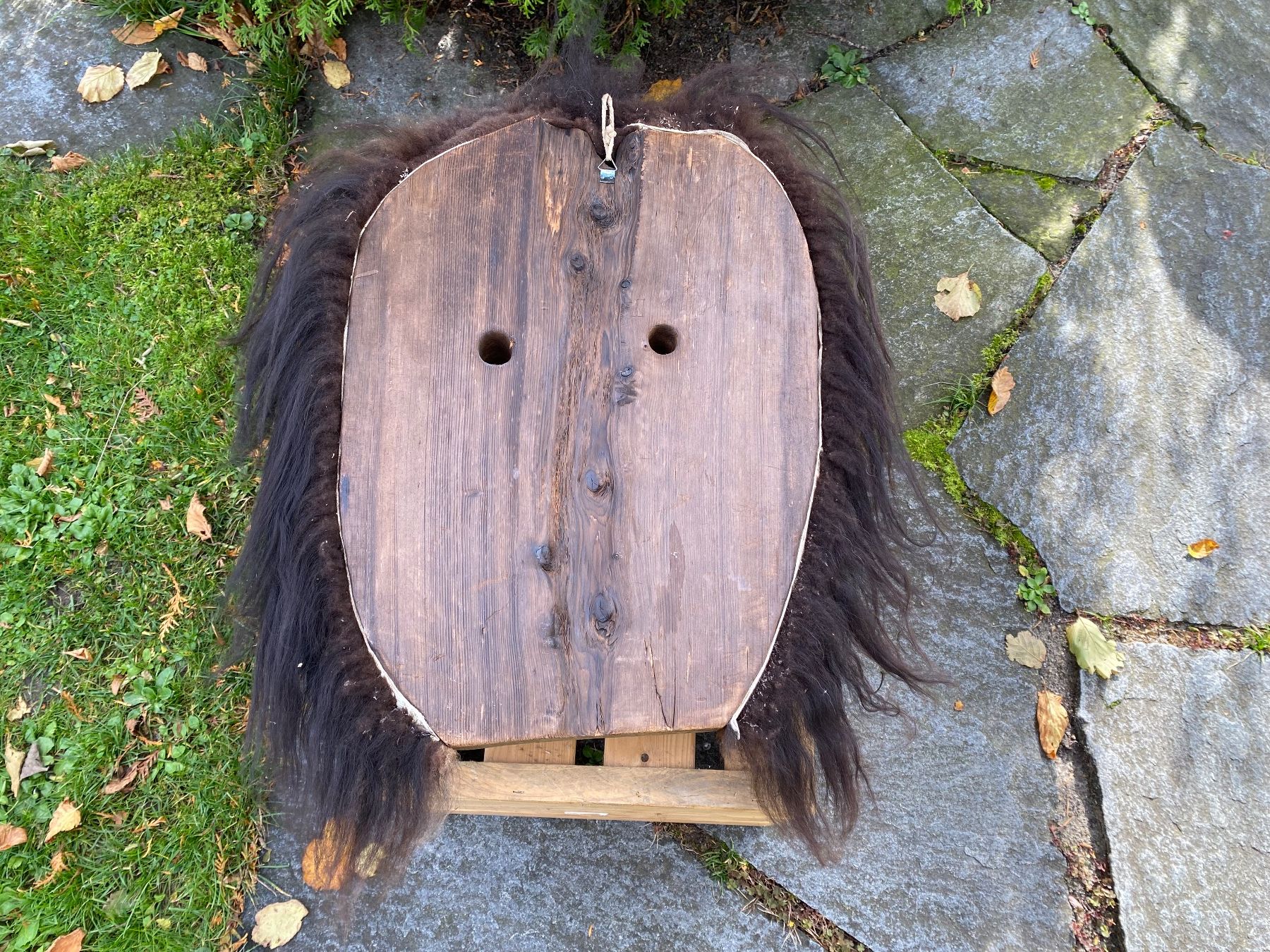 Altro in Antiquarato & Arte: wunderschöne riesige Walliser Holzmaske – Usato da Feldbach venduto da Olive1 7