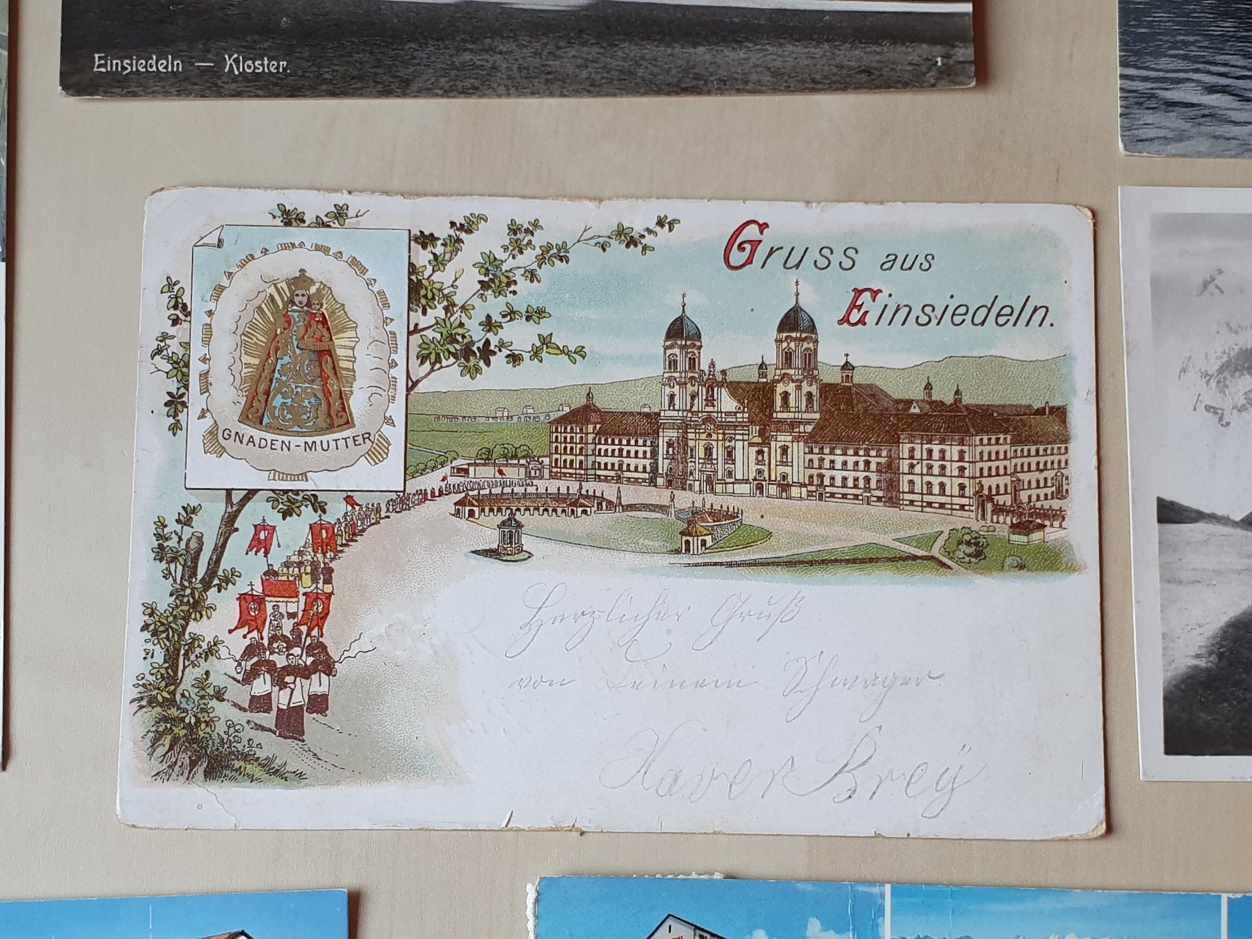 Cartoline postali: 10 x Karten Schwyz ab 1902 – Usato da Stansstad venduto da collectorsshop 1