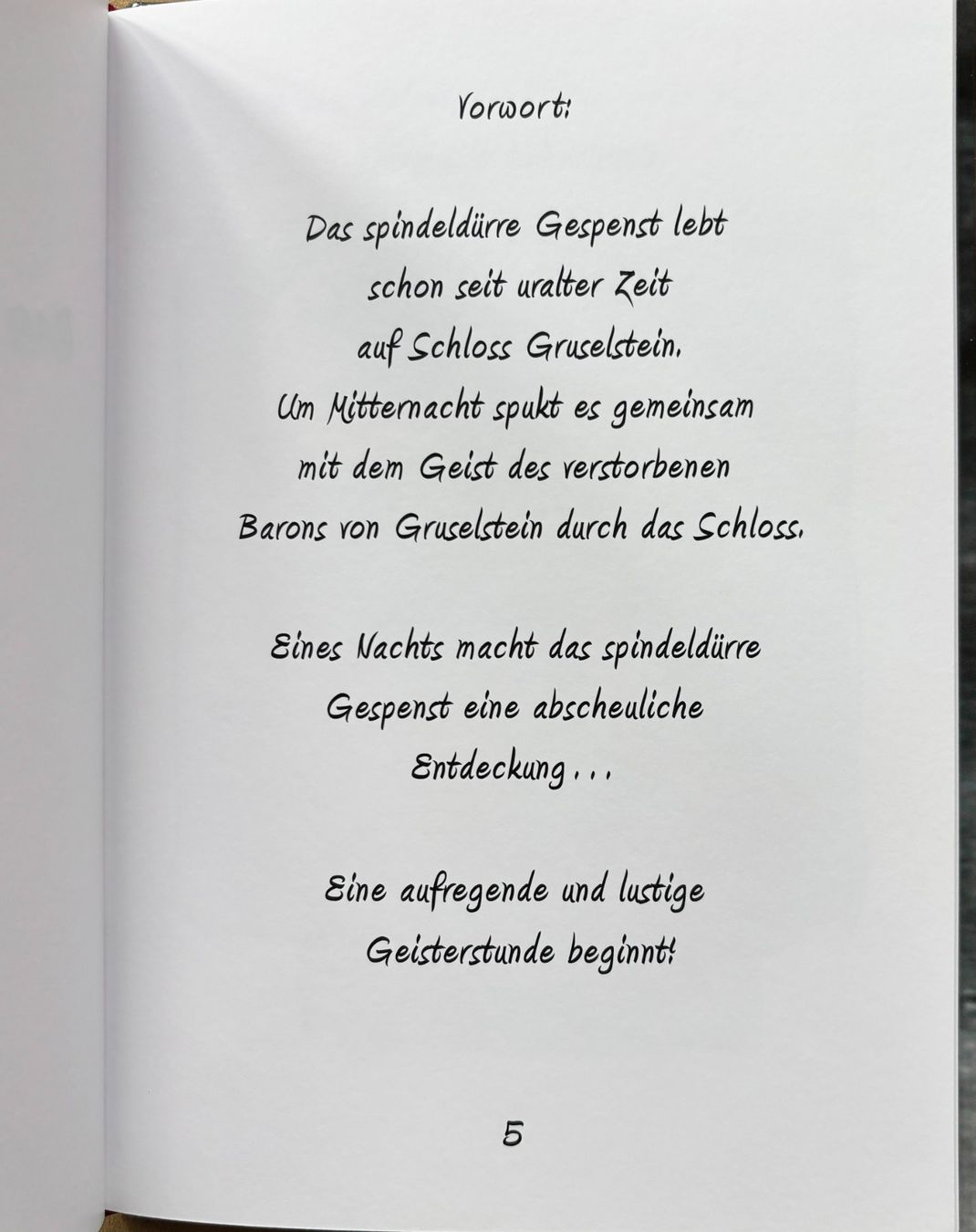 Libri: Das spindeldürre Gespenst – Nuovo (secondo la descrizione) da Sarnen venduto da Livres 3