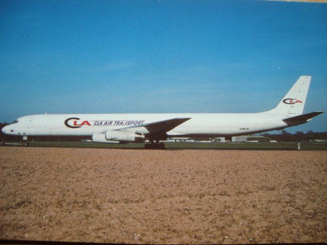 CLA Air Transport DC-8-63F N345JW (Neu und originalverpackt) in Thun ...