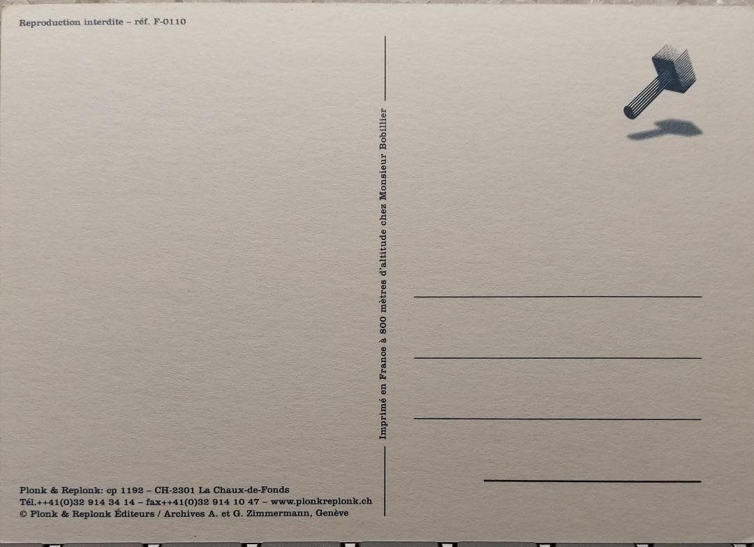 Cartoline postali: Plonk & Replonk - Le Monde de l'Univers - réf 0110 – Nuovo (secondo la descrizione) da Delémont venduto da Domdom1 1