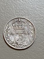 GB - 3 pence - 1920 - AG