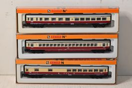 DSG + Trans Europ Express Arnold Spur N mit OVP 3 Wagen