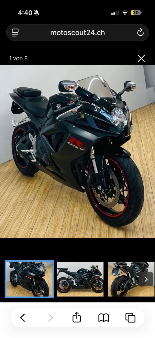 Suzuki Strada: Suzuki GsxR600 K6 – Usato da Riken AG venduto da Dario7911 5