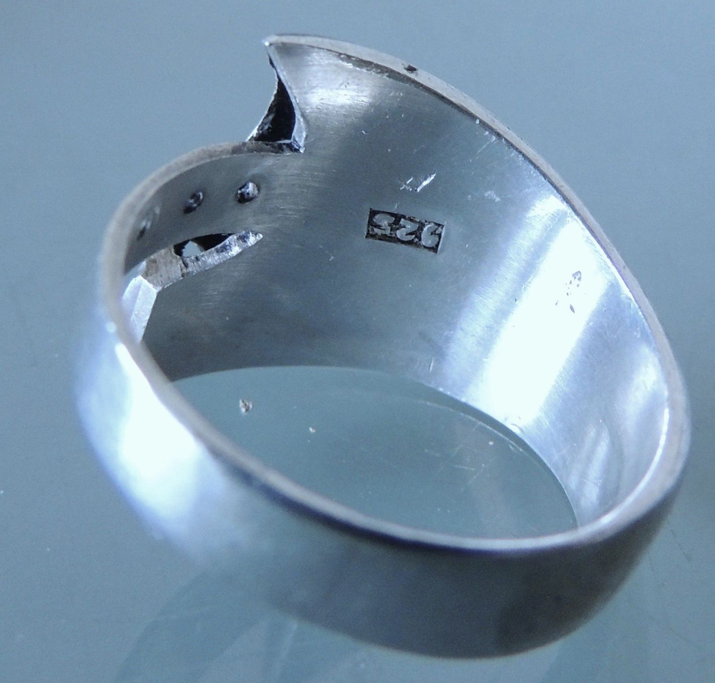 Ringe: Silber 925 Fingerring Gr. 58 – Gebraucht aus Waldenburg von schaller707 4