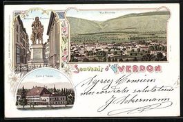 Litho Yverdon, Monument Pestalozzi, Bain