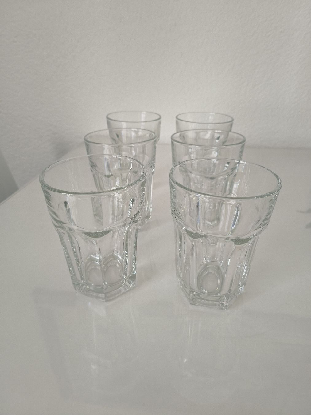 Bicchieri: 6er Set Wassergläser, Saftgläser - Zeitloses Design! – Nuovo (secondo la descrizione) da Biel/Bienne venduto da M.D.C