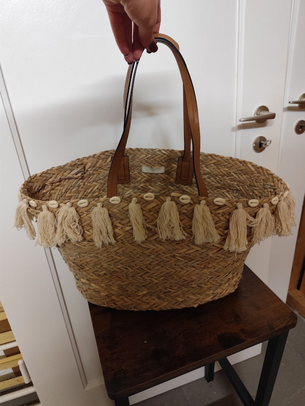 Taschen für Damen: Strandtasche Jodie – Gebraucht aus Biel/Bienne von Fundarella