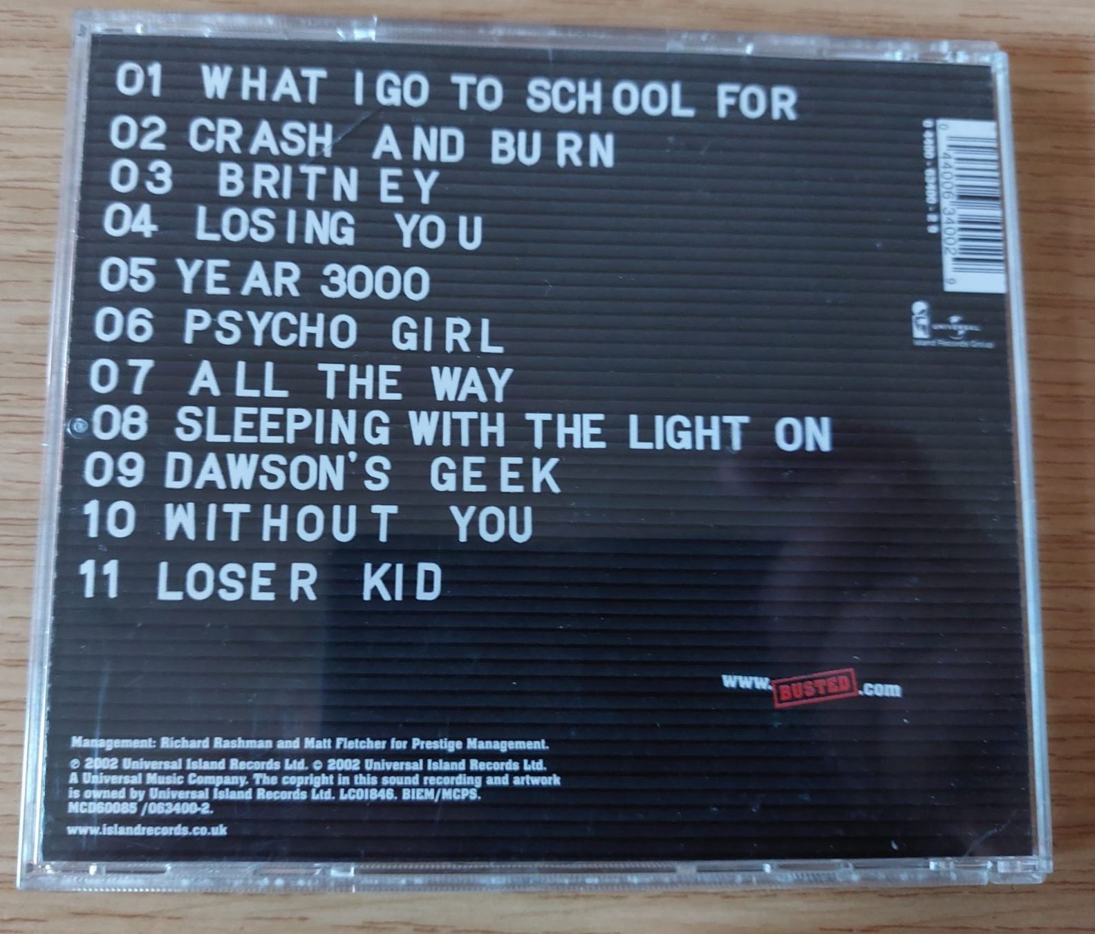 CD: CD - Busted - Busted von 2002 – Usato da Urtenen-Schönbühl venduto da Kahru 1