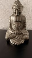 Buddha Figur silberfarben (20cm)